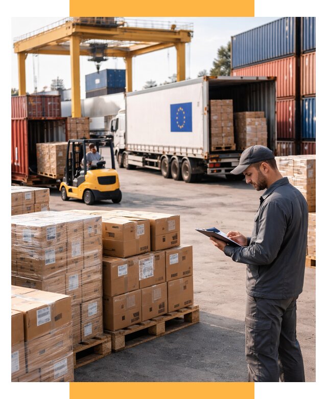 Доставка грузов из Европы от 12190 р., логистика СетСервис-Фдс