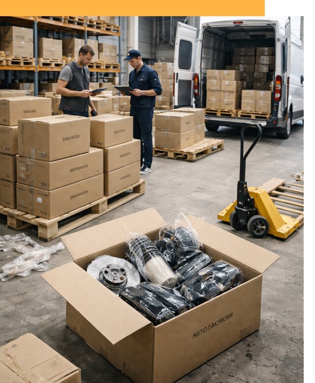 Доставка автозапчастей из Европы от 12698 руб быстро и надёжно