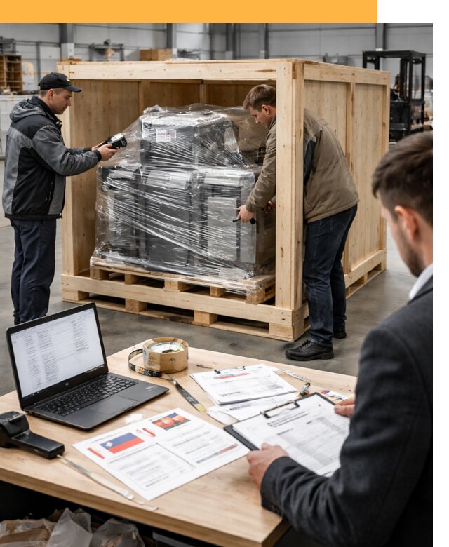 Доставка промышленного оборудования из США от 66027 руб