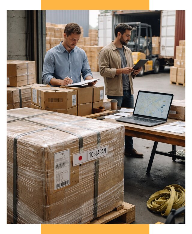 Доставка грузов в Японию от 25395 р., логистика СетСервис-Фдс