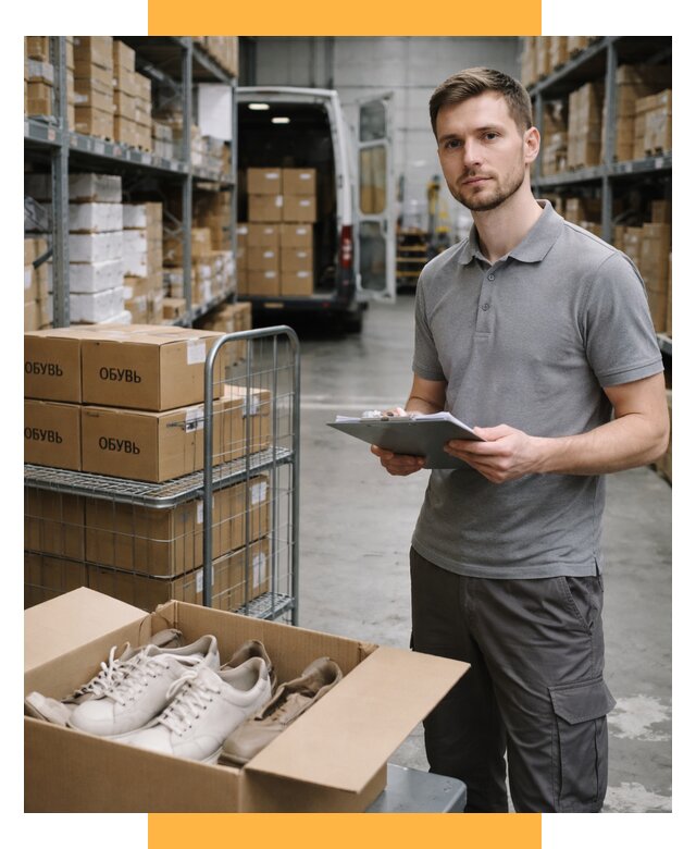 Доставка обуви из Китая и Турции от 4571 р. СетСервис-Фдс