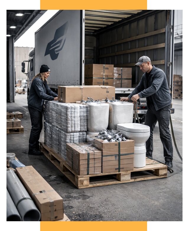 Перевозка сантехники под ключ от 1828 р. | СетСервис-Фдс