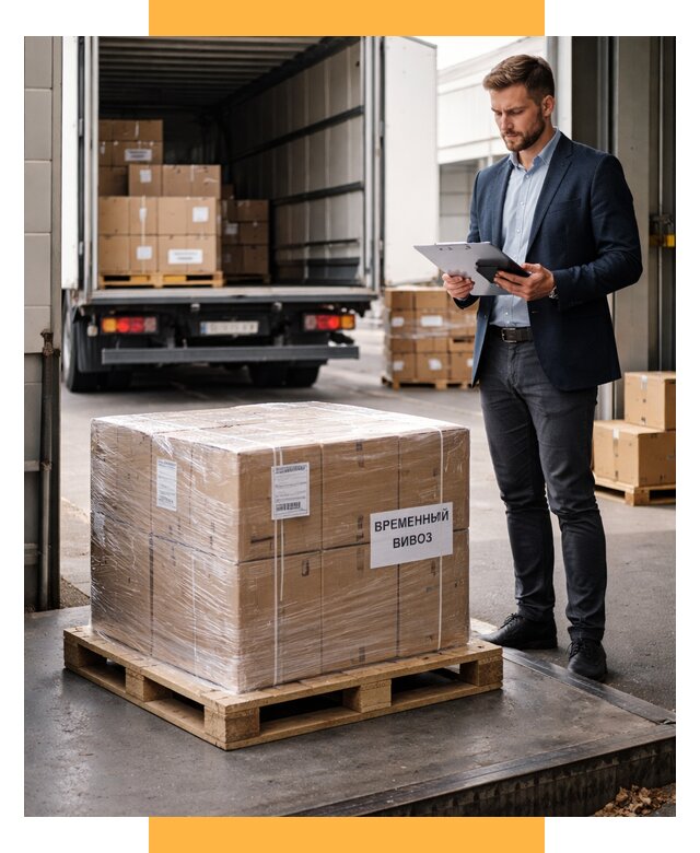 Временный вывоз товаров под ключ от 8126 р. | СетСервис-Фдс